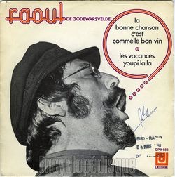 [Pochette de La bonne chanson c’est comme le bon vin (Raoul DE GODEWARSVELDE)]