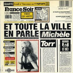 [Pochette de Et toute la ville en parle (Michle TORR) - verso]