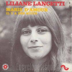 [Pochette de Marie d’amour (Liliane LANCETTI)]