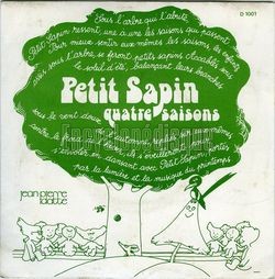 [Pochette de Petit sapin, quatre saisons (Jean-Pierre IDATTE)]