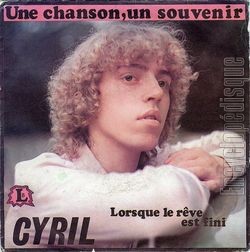 [Pochette de Une chanson, un souvenir (CYRIL (Alexy))]