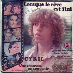 [Pochette de Une chanson, un souvenir (CYRIL (Alexy)) - verso]