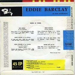 [Pochette de Twist twist (Eddie BARCLAY) - verso]