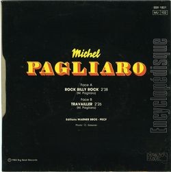 [Pochette de Rock Billy rock (Michel PAGLIARO) - verso]