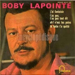 [Pochette de J’ai fantaisie (Boby LAPOINTE)]