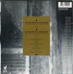 [Pochette de Je pourris camarade (Jean GUIDONI) - verso]