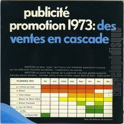 [Pochette de Ariston et l’eau (PUBLICIT) - verso]