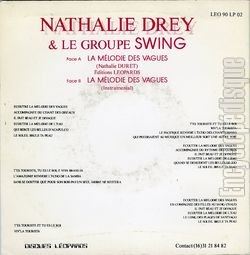 [Pochette de La mlodie des vagues (Nathalie DREY) - verso]