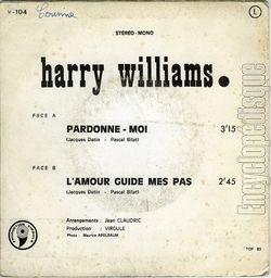 [Pochette de Pardonne-moi (Harry WILLIAMS) - verso]