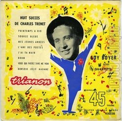 [Pochette de Huit succs de Charles Trnet (Guy BOYER)]