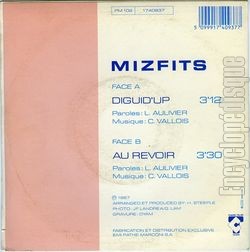 [Pochette de Diguid’up (MIZFITS) - verso]