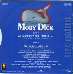 [Pochette de Vous n’aurez pas l’amour (MOBY DICK) - verso]