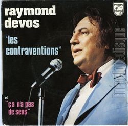 [Pochette de Les contraventions (Raymond DEVOS)]