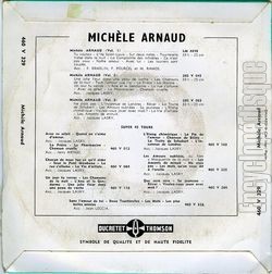 [Pochette de Sans l’amour de toi - Vol.8 (Michle ARNAUD) - verso]