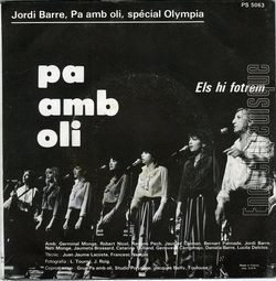 [Pochette de Spcial Olympia (Jordi BARRE et PA AMB OLI) - verso]