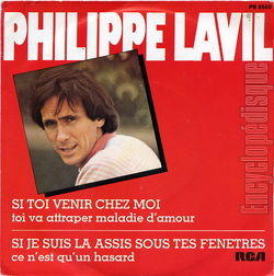 [Pochette de Si toi venir chez moi (Toi va attraper maladie d’amour) (Philippe LAVIL)]