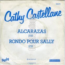 [Pochette de Alcarazas (Cathy CASTELLANE) - verso]