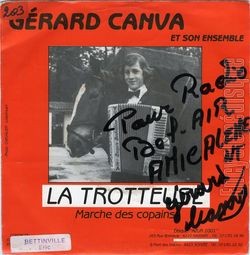 [Pochette de La trotteuse (Grard CANVA) - verso]