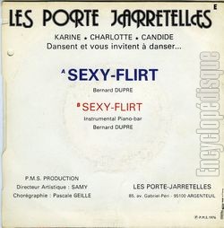 [Pochette de Sexy- flirt (Les PORTE-JARRETELLES) - verso]