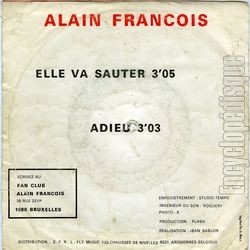 [Pochette de Elle va sauter (Alain FRANOIS) - verso]