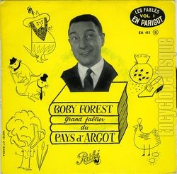 [Pochette de Les fables en parigot vol.1 (Boby FOREST)]