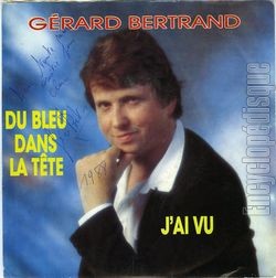 [Pochette de Du bleu dans la tte (Grard BERTRAND)]