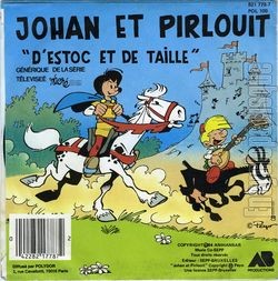 [Pochette de Johan et Pirlouit (T.V. (Tlvision)) - verso]