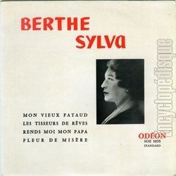 [Pochette de Mon vieux pataud (Berthe SYLVA)]