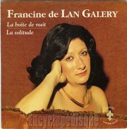 [Pochette de La boite de nuit (Francine de LAN GALERY)]