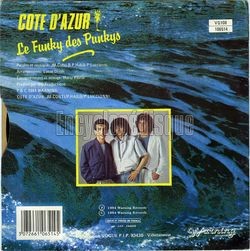 [Pochette de Le funky des punkys (CTE D’AZUR) - verso]