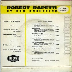 [Pochette de Trompette  gogo (Robert RAPETTI) - verso]