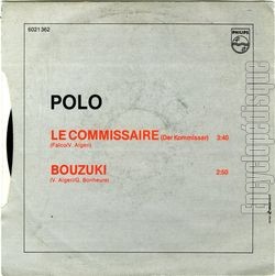 [Pochette de Le commissaire (POLO) - verso]