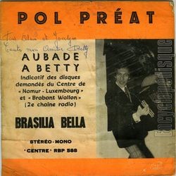 [Pochette de Aubade  Betty (Paul PRAT) - verso]