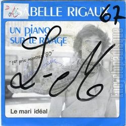 [Pochette de Un piano sur le rivage (Isabelle RIGAUX)]