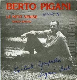 [Pochette de Le petit Venise (Berto PIGANI)]