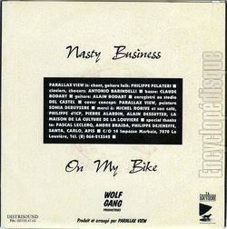 [Pochette de Nasty business (PARALLAX VIEW) - verso]