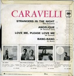 [Pochette de Strangers in the night (CARAVELLI) - verso]