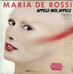 [Pochette de Fini, f.i.n.i.i (Maria de ROSSI) - verso]