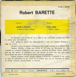 [Pochette de Valse  Routot (Robert BARETTE) - verso]