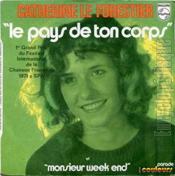 [Pochette de Le pays de ton corps (Catherine LE FORESTIER)]