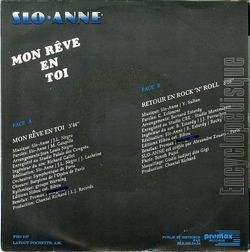 [Pochette de Mon rve en toi (Merry SLOANE) - verso]