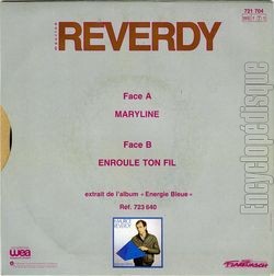 [Pochette de Maryline (Maurice REVERDY) - verso]