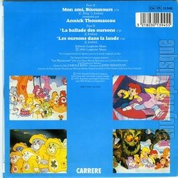 [Pochette de Les Bisounours "Mon ami Bisounours" (B.O.F.  Films ) - verso]