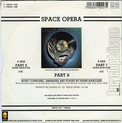 [Pochette de Space opra (part.8) (Didier MAROUANI) - verso]