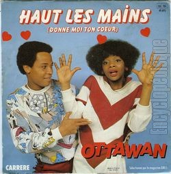 [Pochette de Haut les mains (Donne-moi ton cœur) (OTTAWAN) - verso]