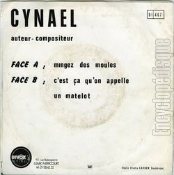 [Pochette de Mingez des moules (CYNAEL) - verso]