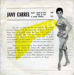 [Pochette de Salade de fruits (Jany CARREL) - verso]