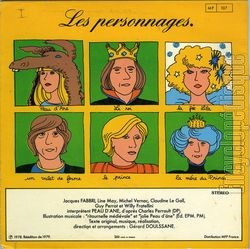 [Pochette de Peau d’ne "Comme au spectacle" (JEUNESSE) - verso]