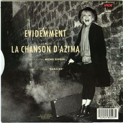 [Pochette de videmment (France GALL) - verso]