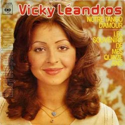 [Pochette de Notre tango d’amour (Vicky LEANDROS)]